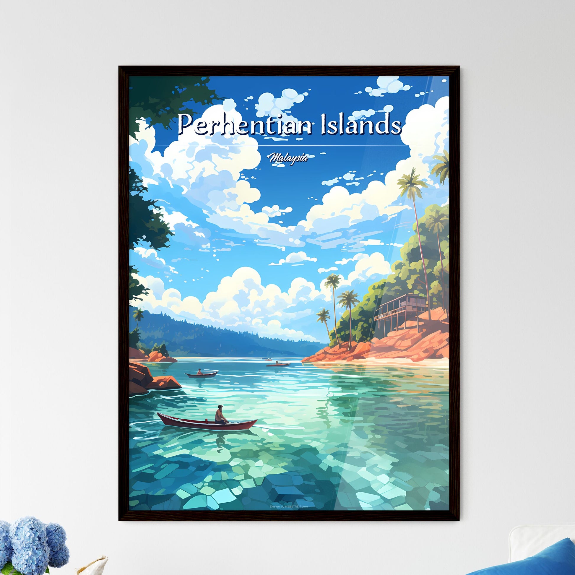 Perhentian Islands - Framed Art Print