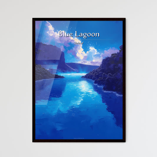Blue Lagoon - Framed Art Print