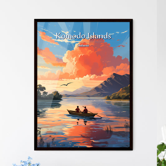 Komodo Islands - Framed Art Print