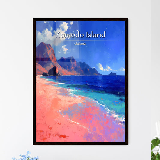 Komodo Island - Framed Art Print