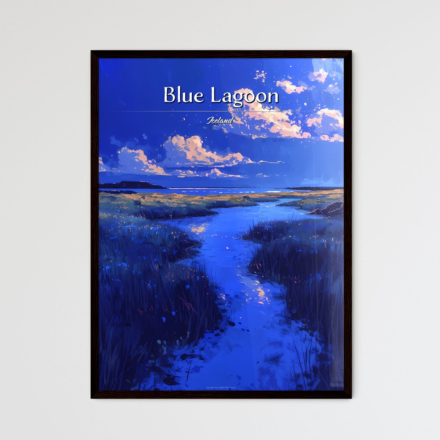 Blue Lagoon - Framed Art Print