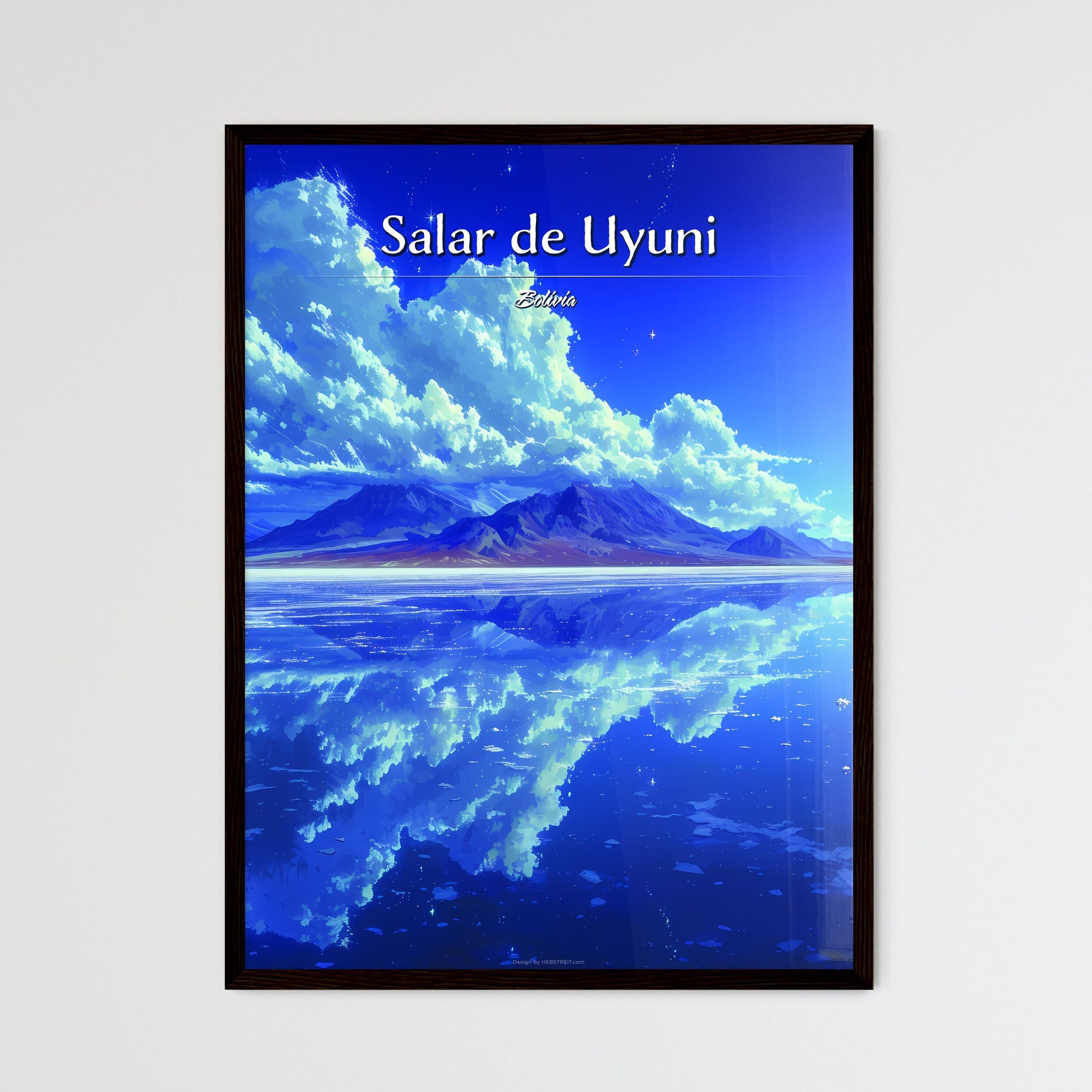 Salar de Uyuni - Framed Art Print