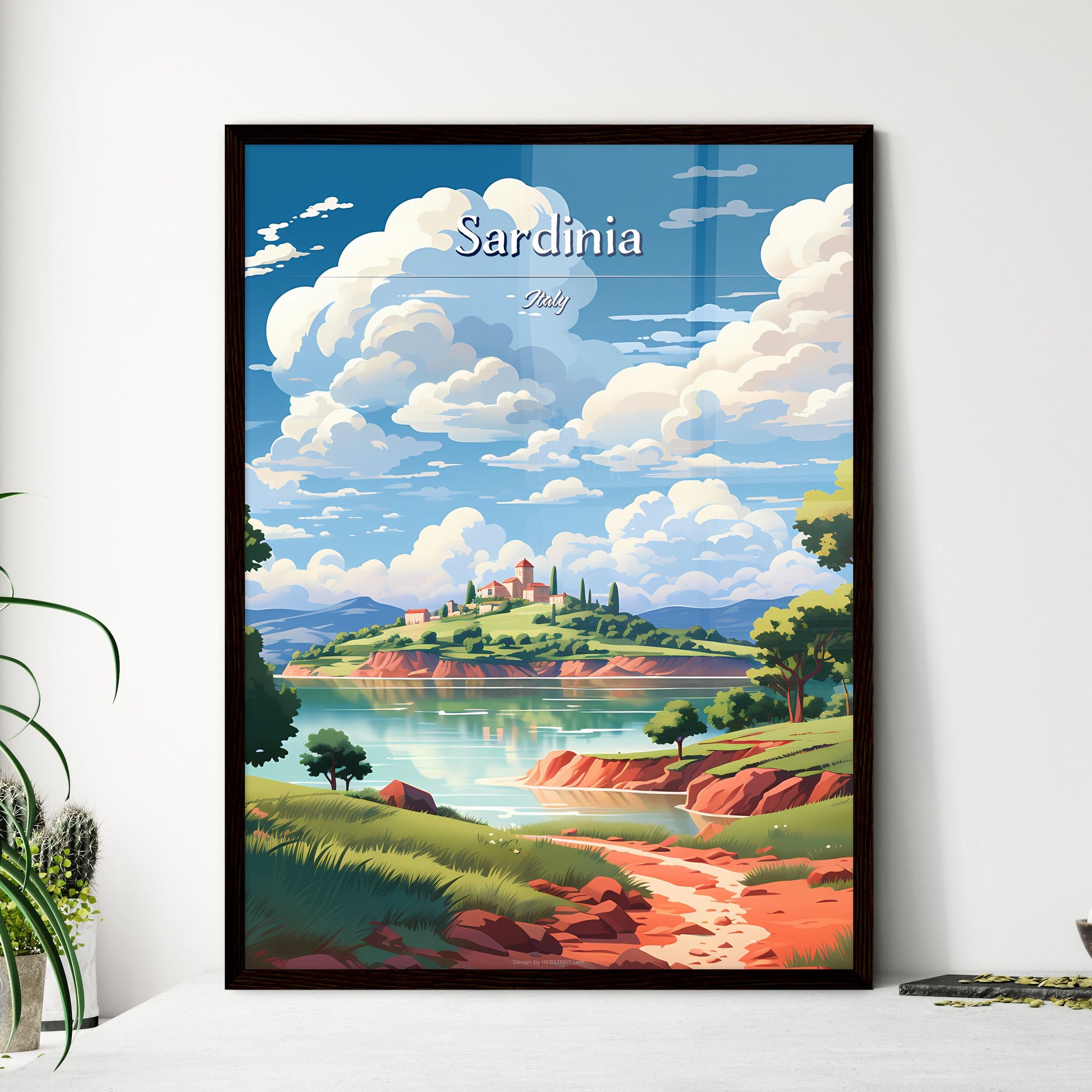 Sardinia - Framed Art Print