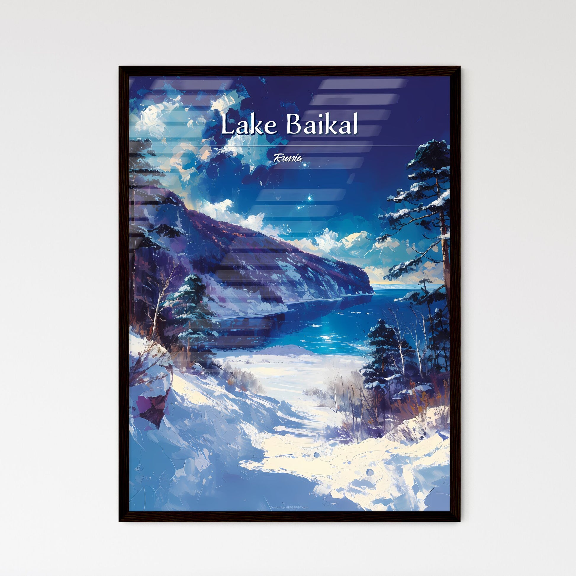 Lake Baikal - Framed Art Print
