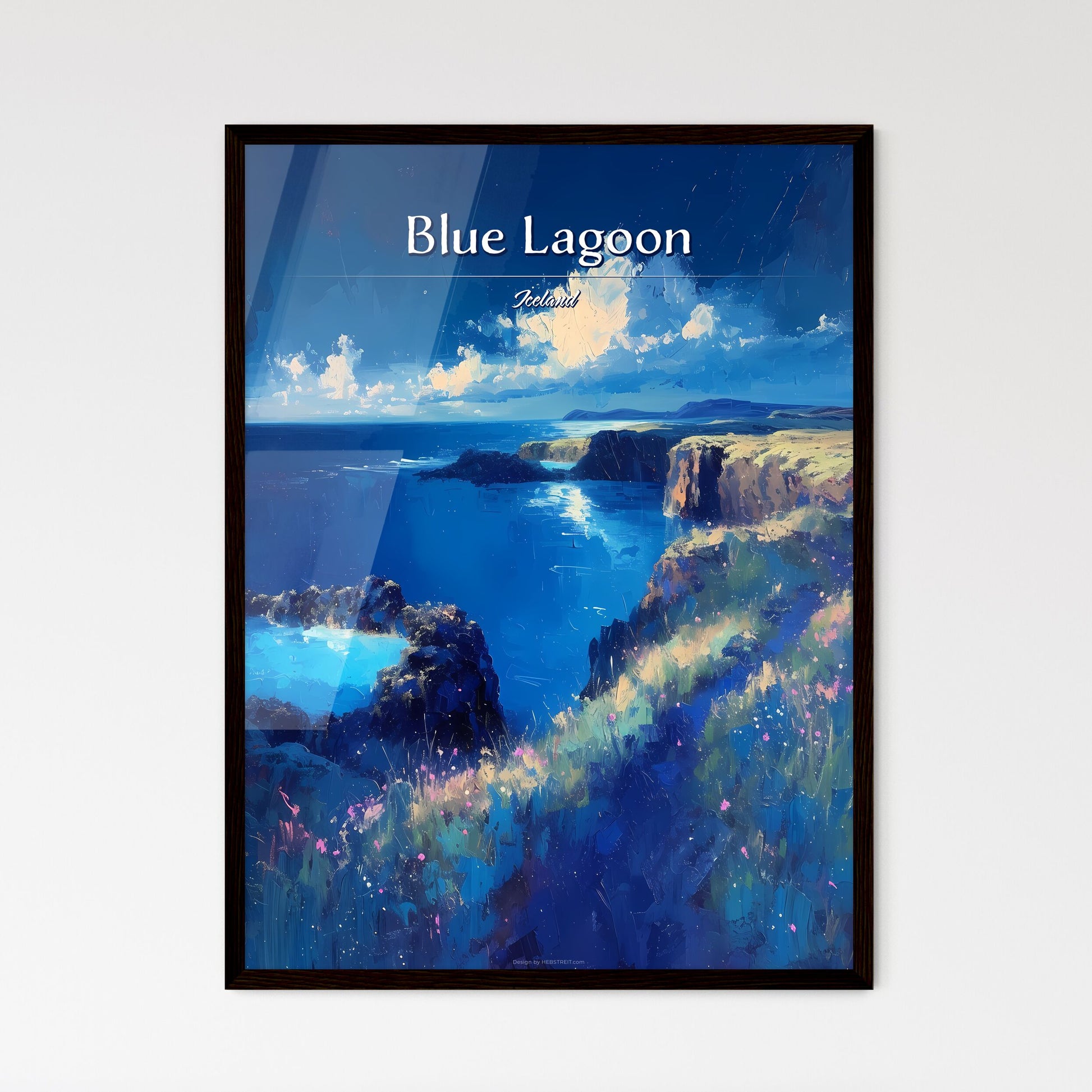 Blue Lagoon - Framed Art Print