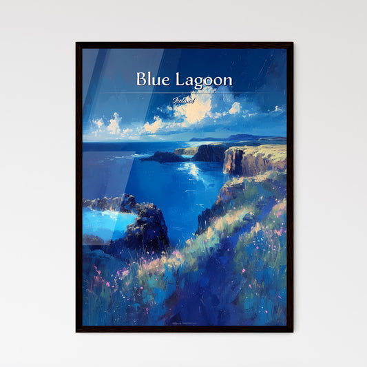Blue Lagoon - Framed Art Print