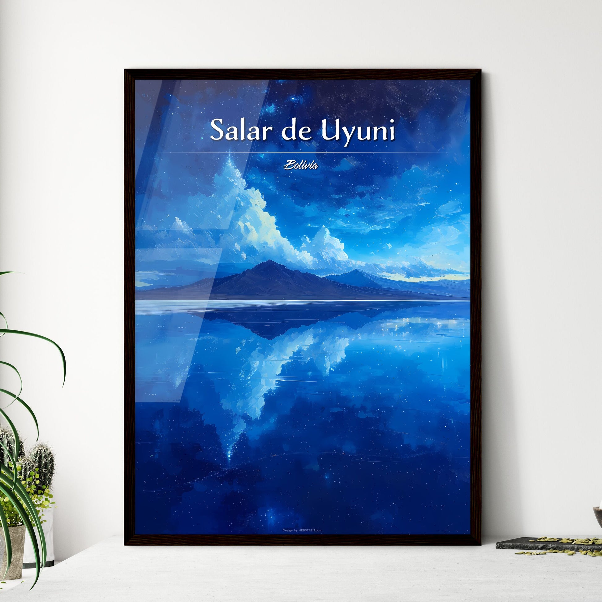 Salar de Uyuni - Framed Art Print