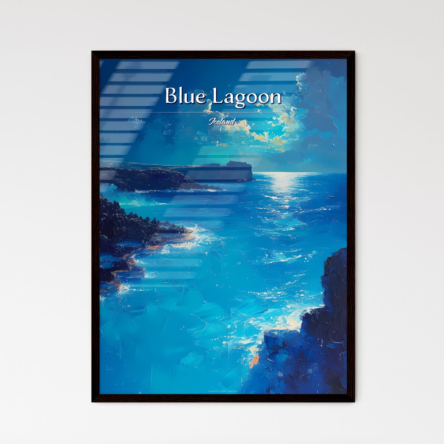 Blue Lagoon - Framed Art Print