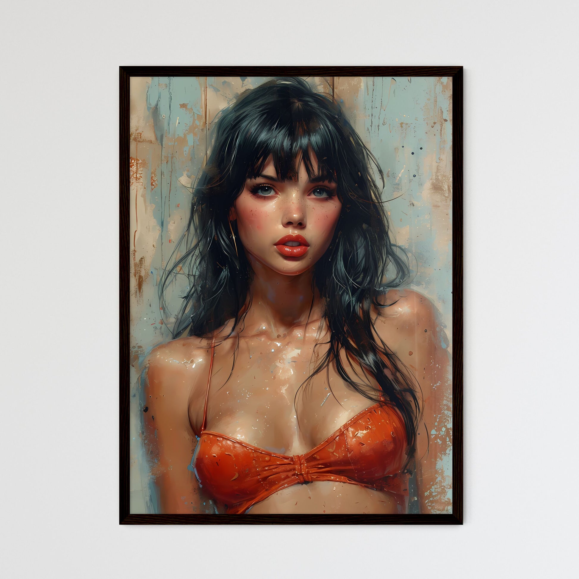 Grown up in Viva Las Vegas - Art print of a  - Framed Art Print