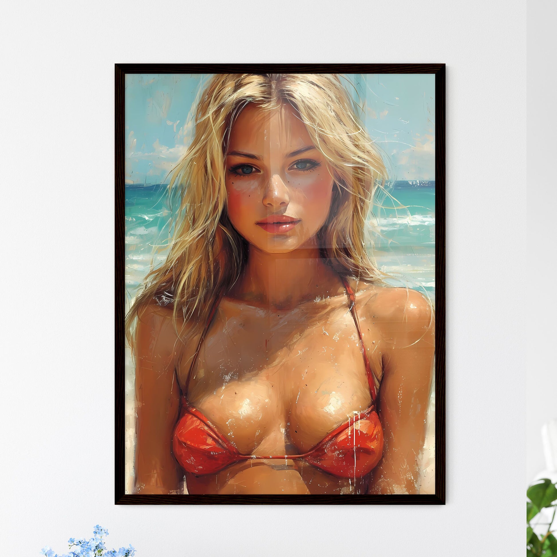 Sea Print - Framed Art Print