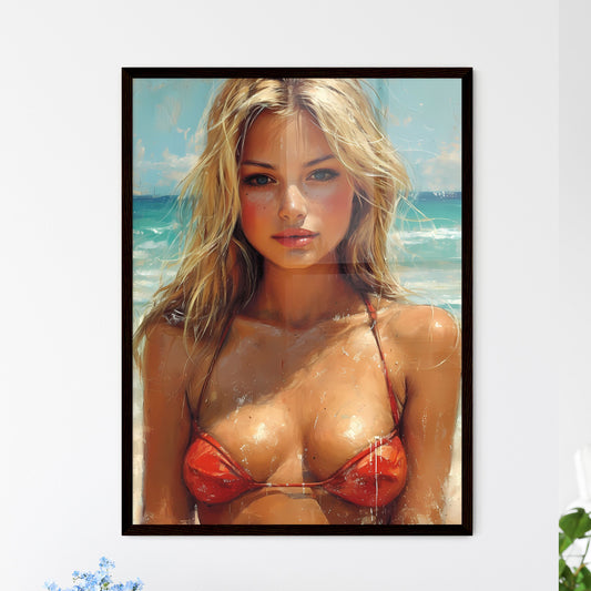 Sea Print - Framed Art Print