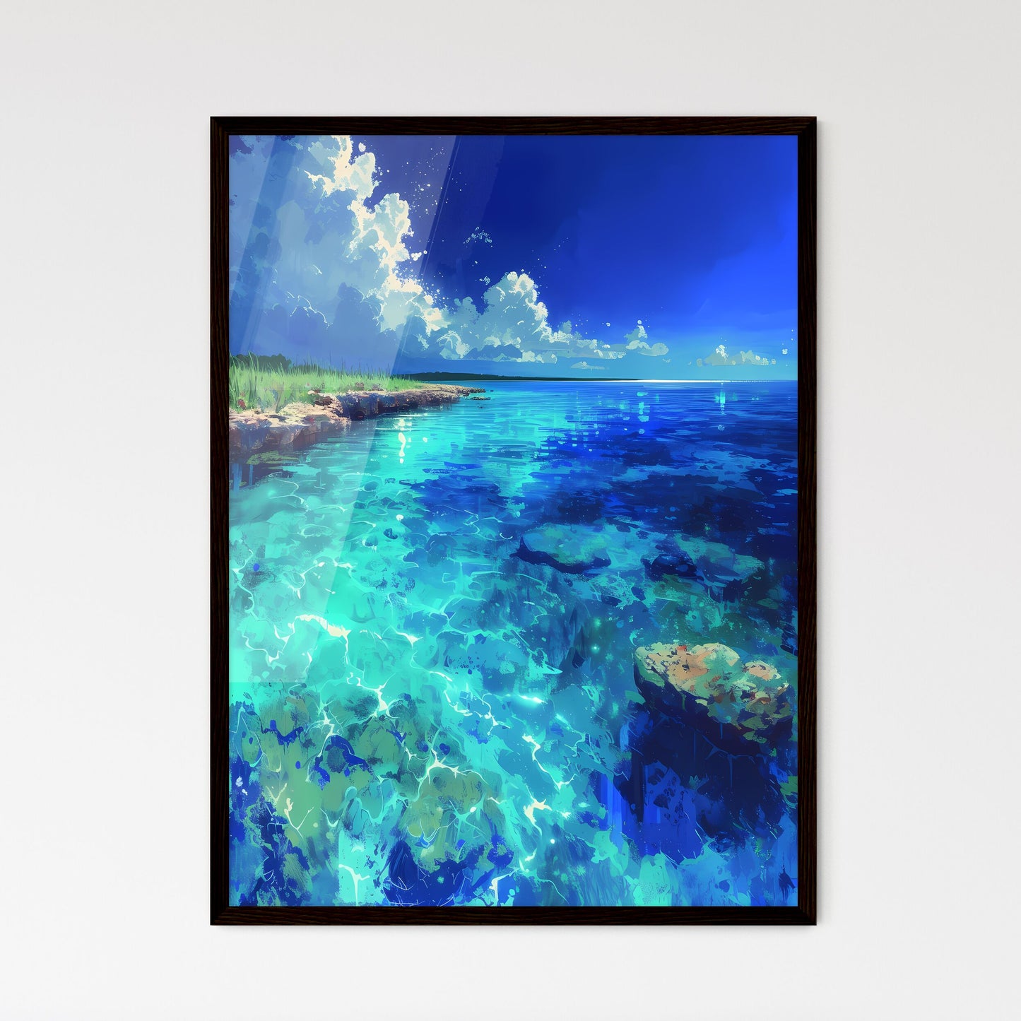 Cenotes of Yucatan - Framed Art Print