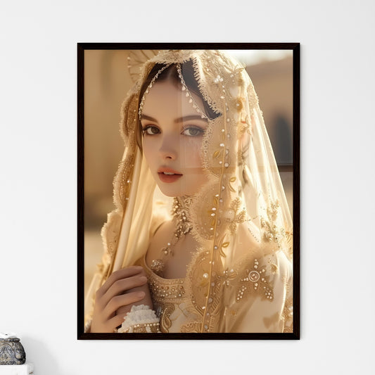 Mary Mother mystical rose - Framed Art Print