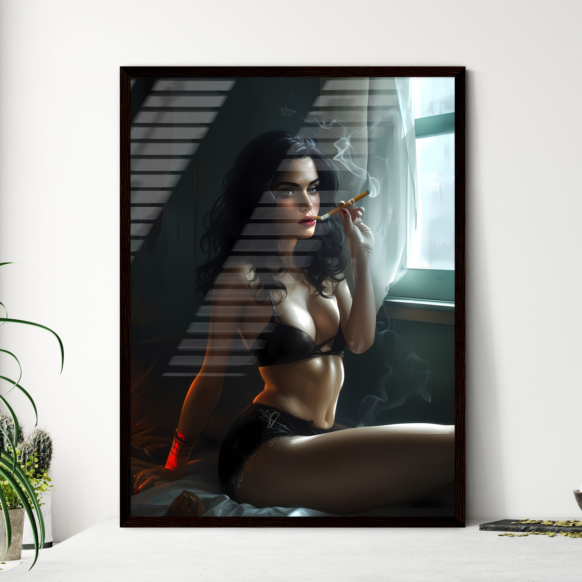 Girl - Framed Art Print