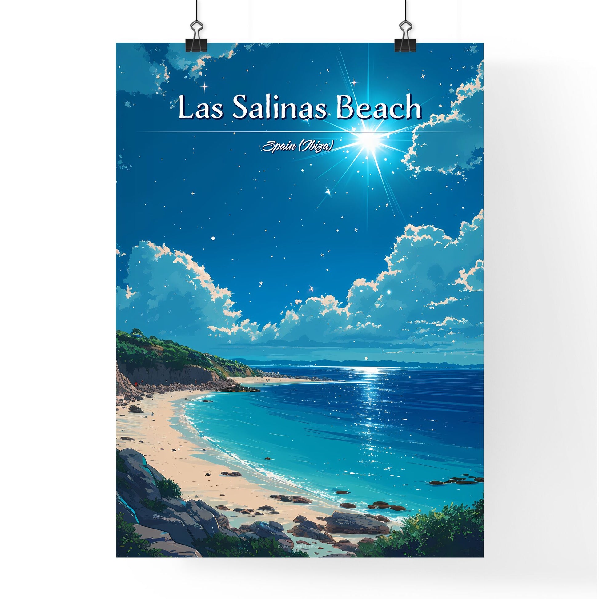 Las Salinas Beach - Ibiza's celebrity beach