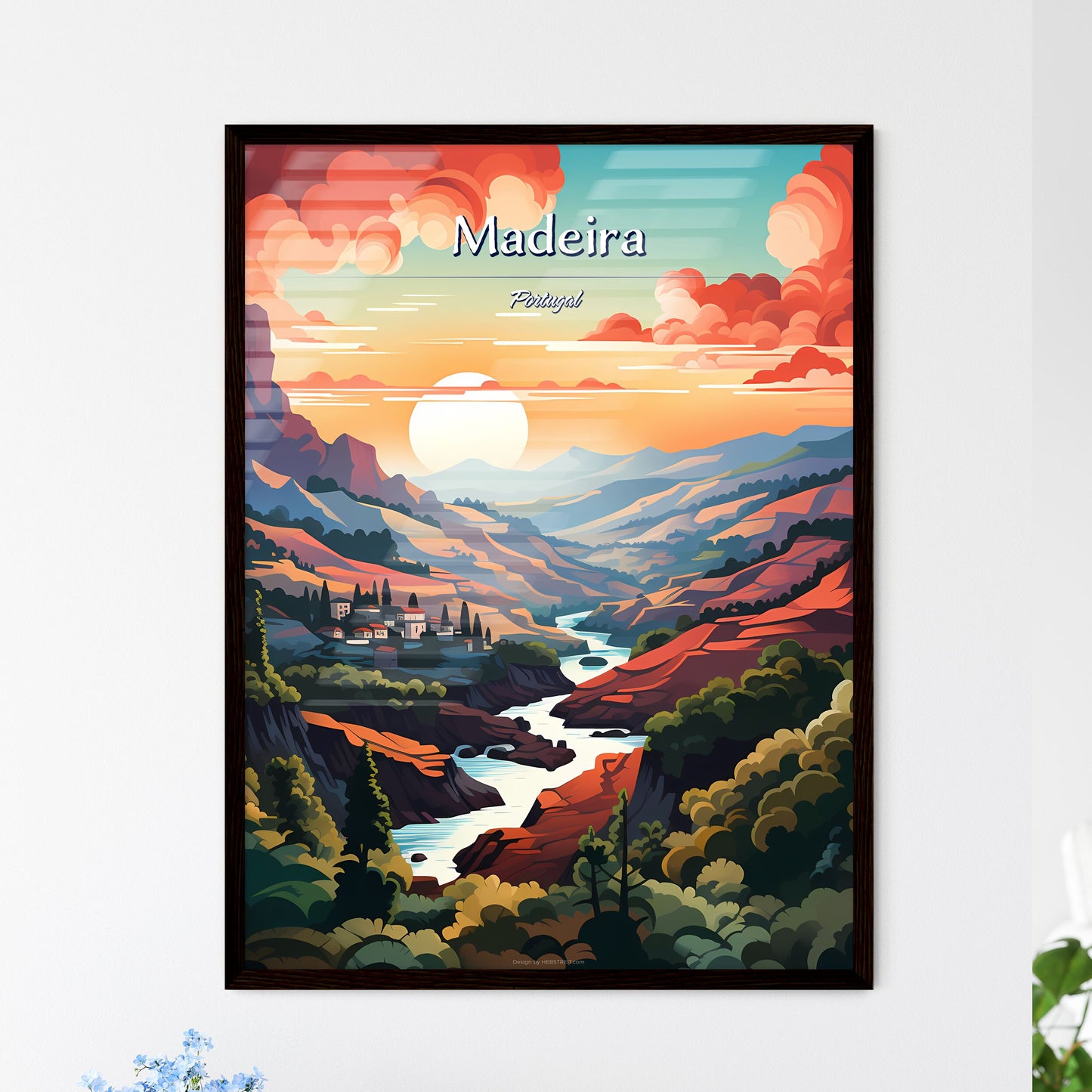 Madeira - Framed Art Print