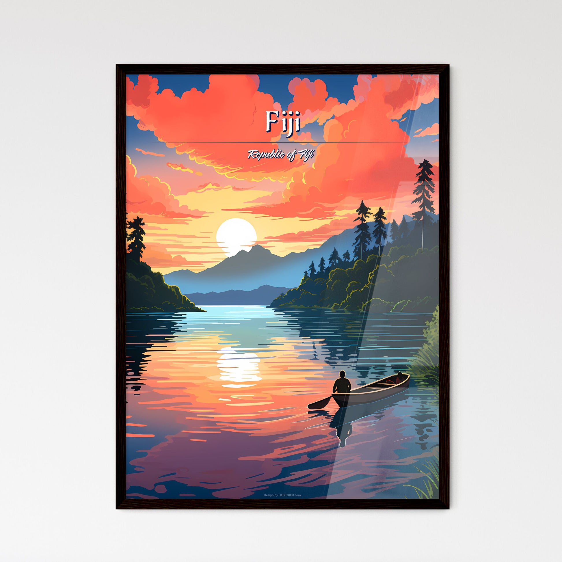 Fiji - Framed Art Print