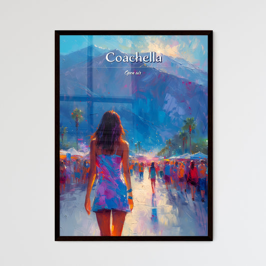 Coachella - Art print of a woman wearing sunglasses Default Title