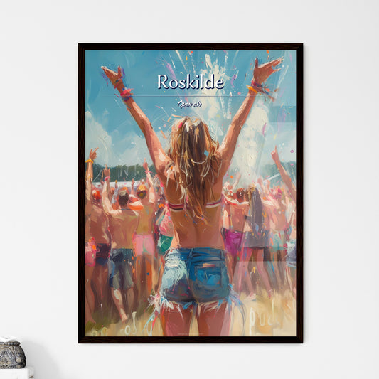 Roskilde - Art print of a sloth with a brown background Default Title