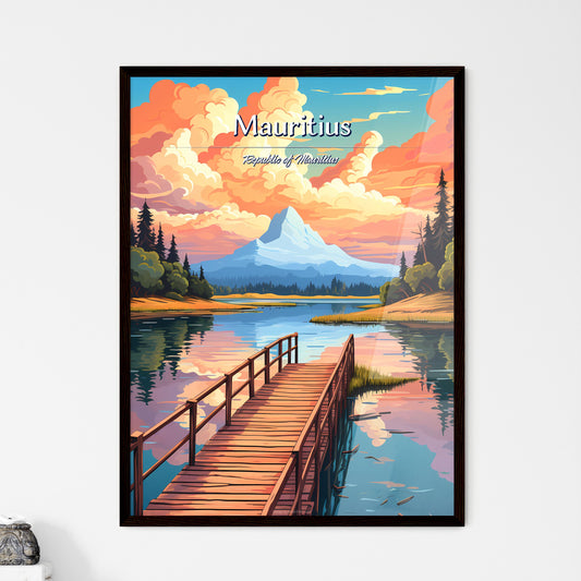 Mauritius - Framed Art Print