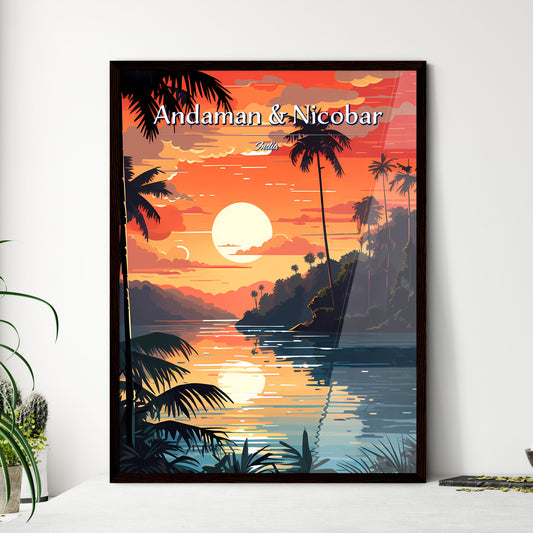 The Andaman & Nicobar Islands - Framed Art Print