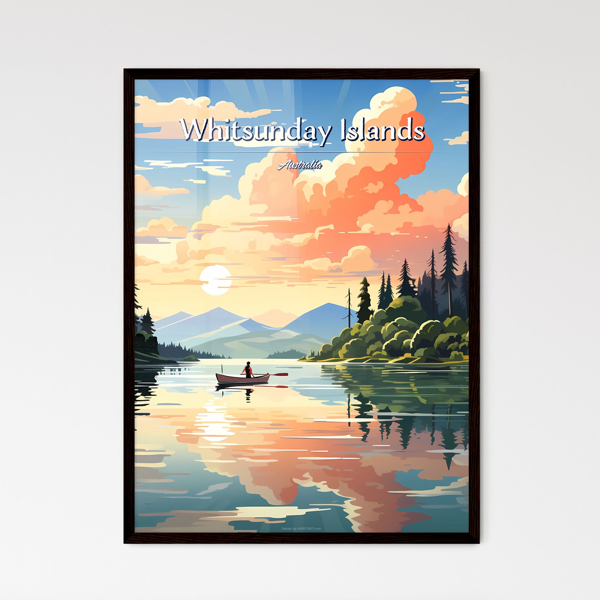 Whitsunday Islands - Framed Art Print