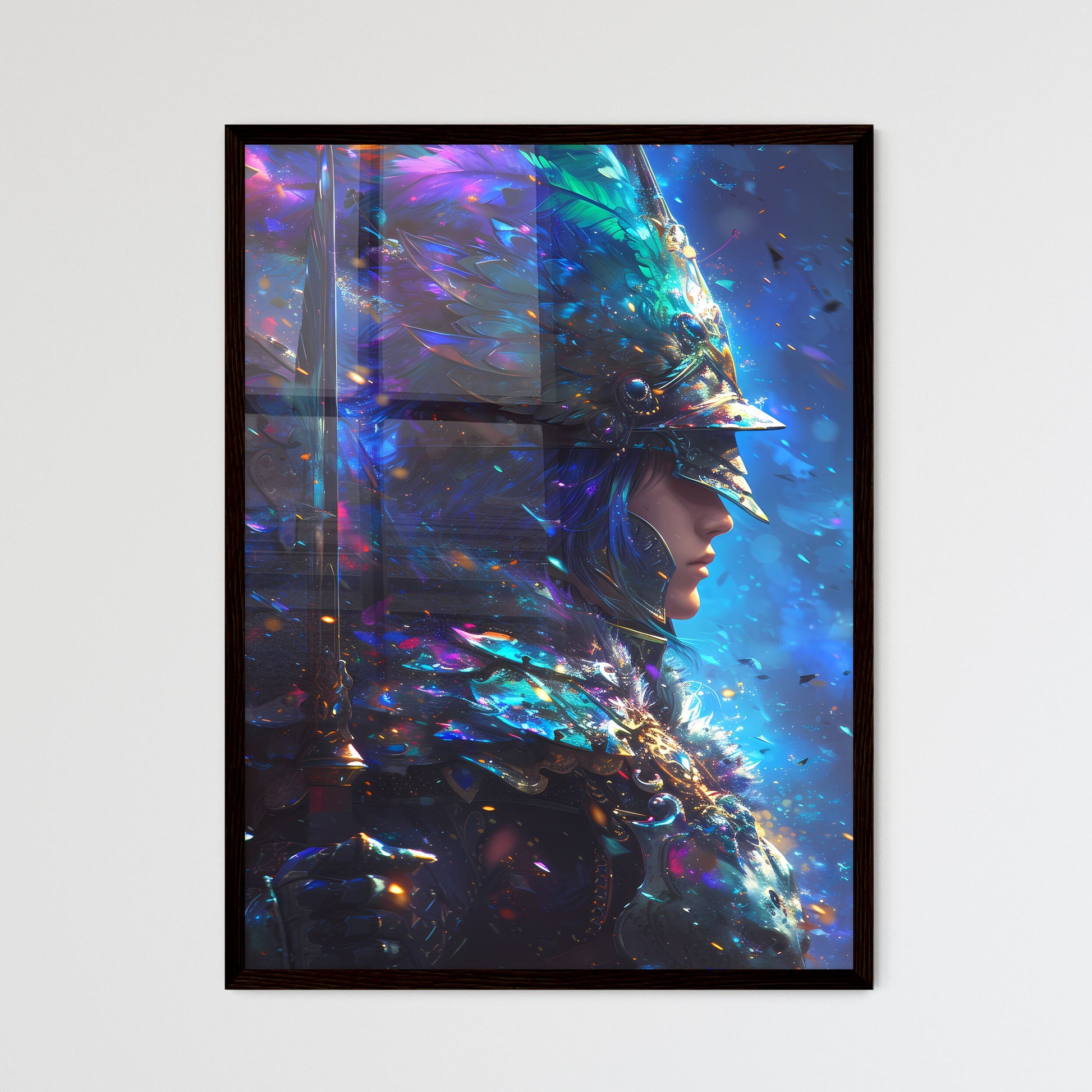 Portrait of the seven archangels Michael Wall Art