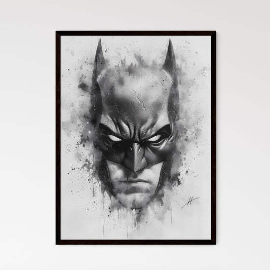 Black and white comic Wall Art