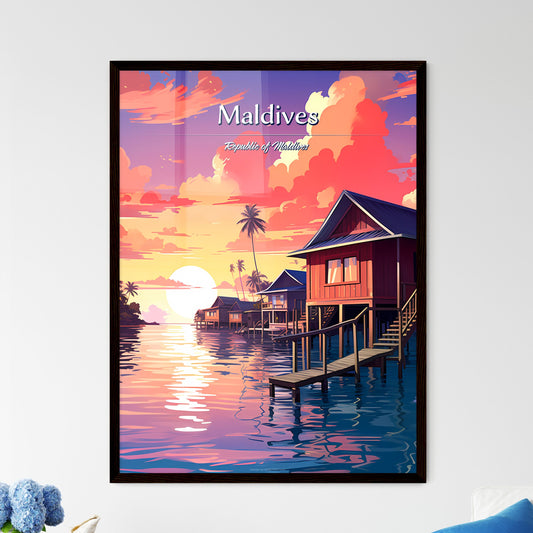 Maldives - Framed Art Print