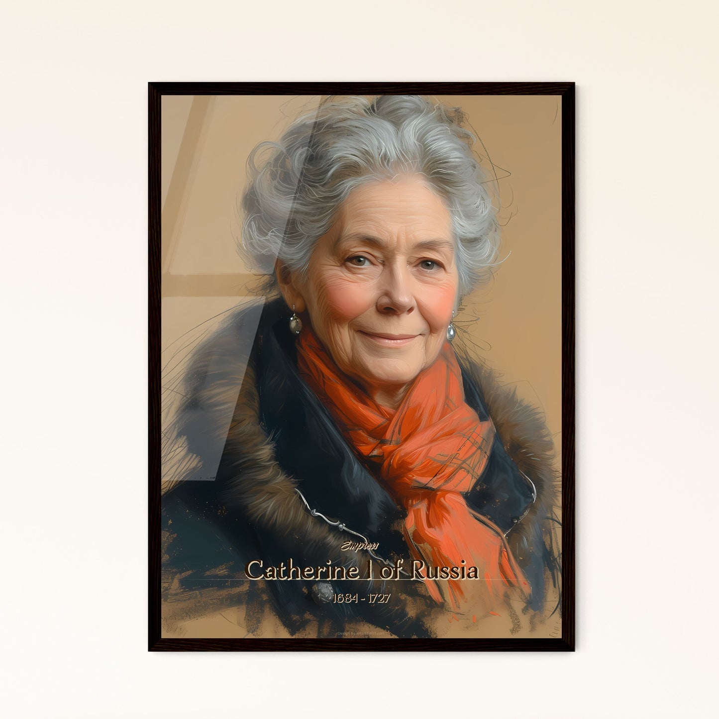 Empress - Framed Art Print