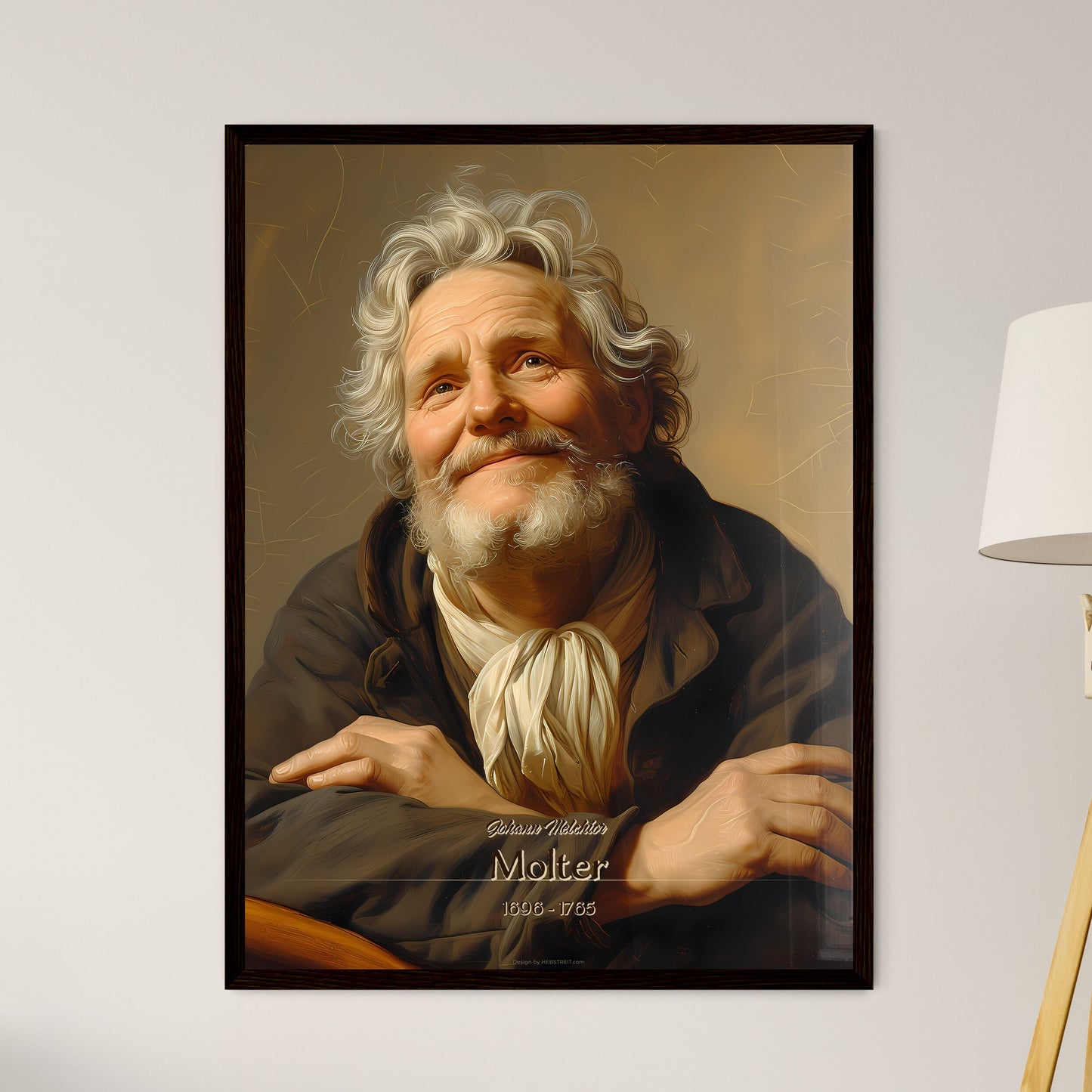 Johann Melchior Framed Print