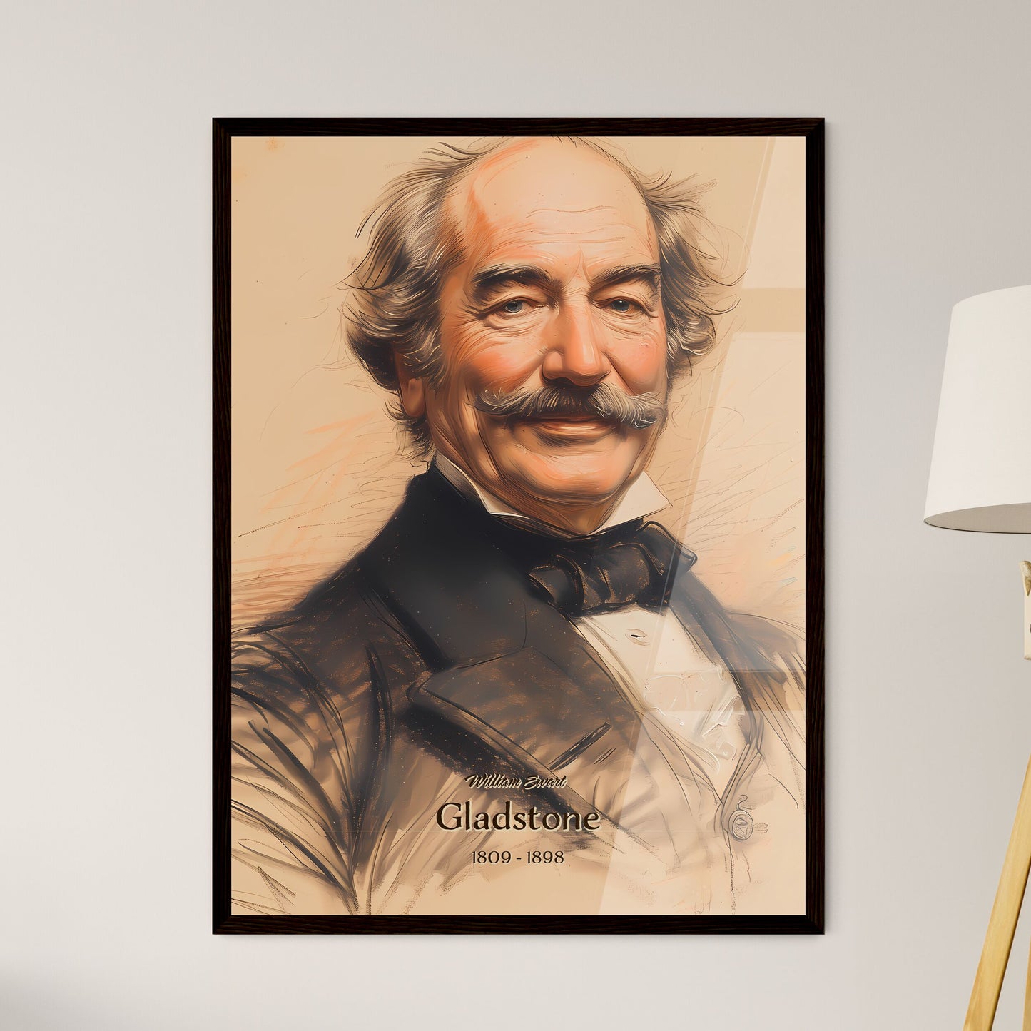 William Ewart Framed Print