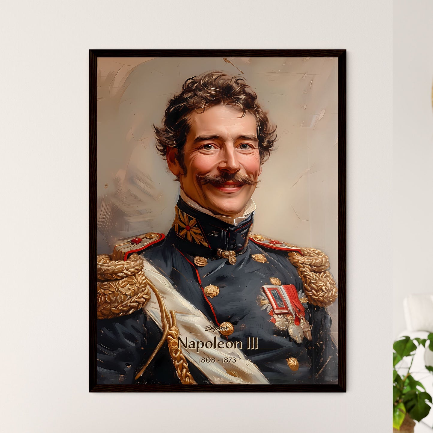 Emperor Framed Print