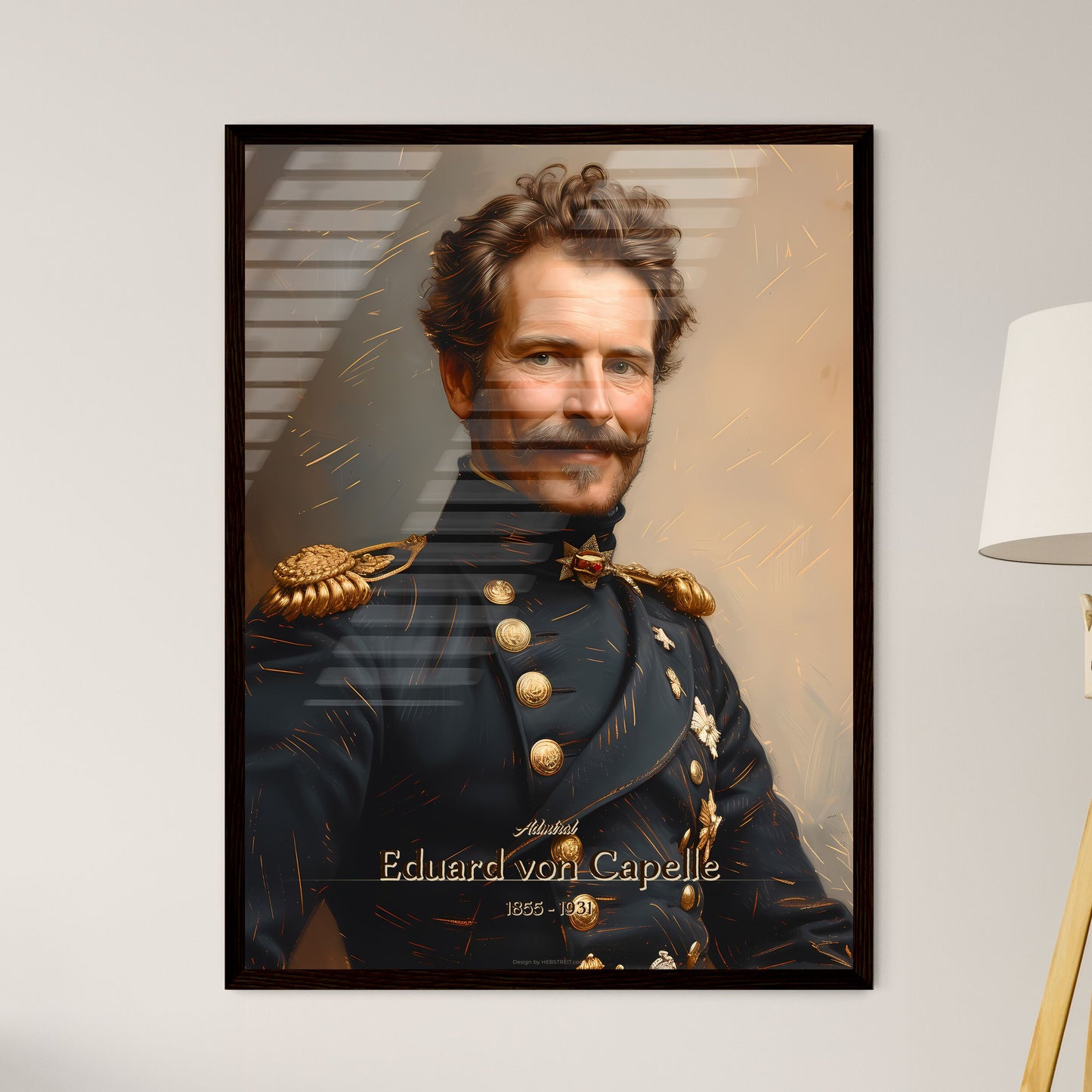 Admiral Framed Print