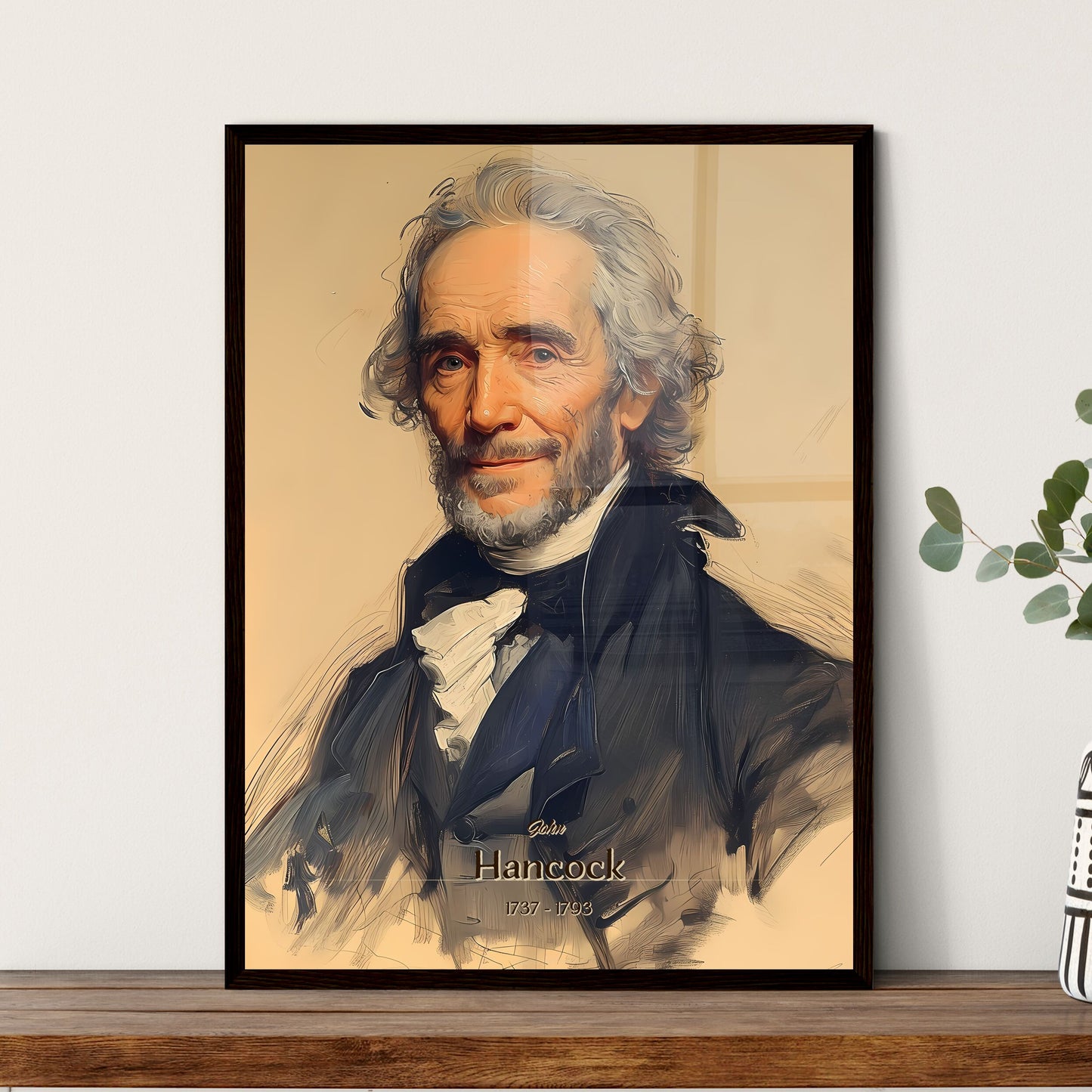John - Framed Art Print