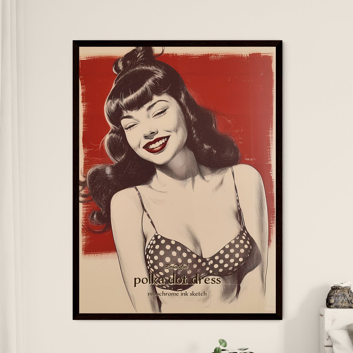 Beautiful - Framed Art Print