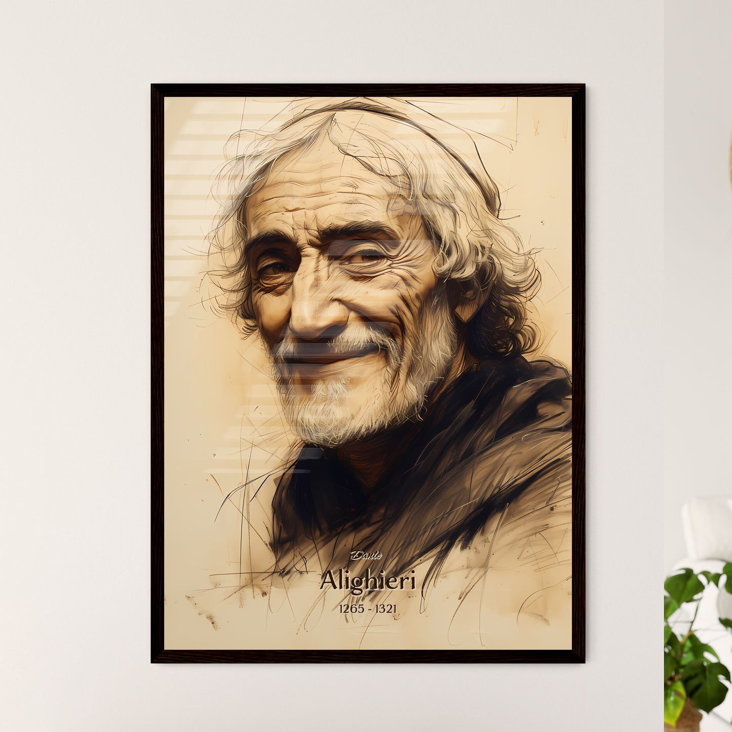 Dante - Framed Art Print