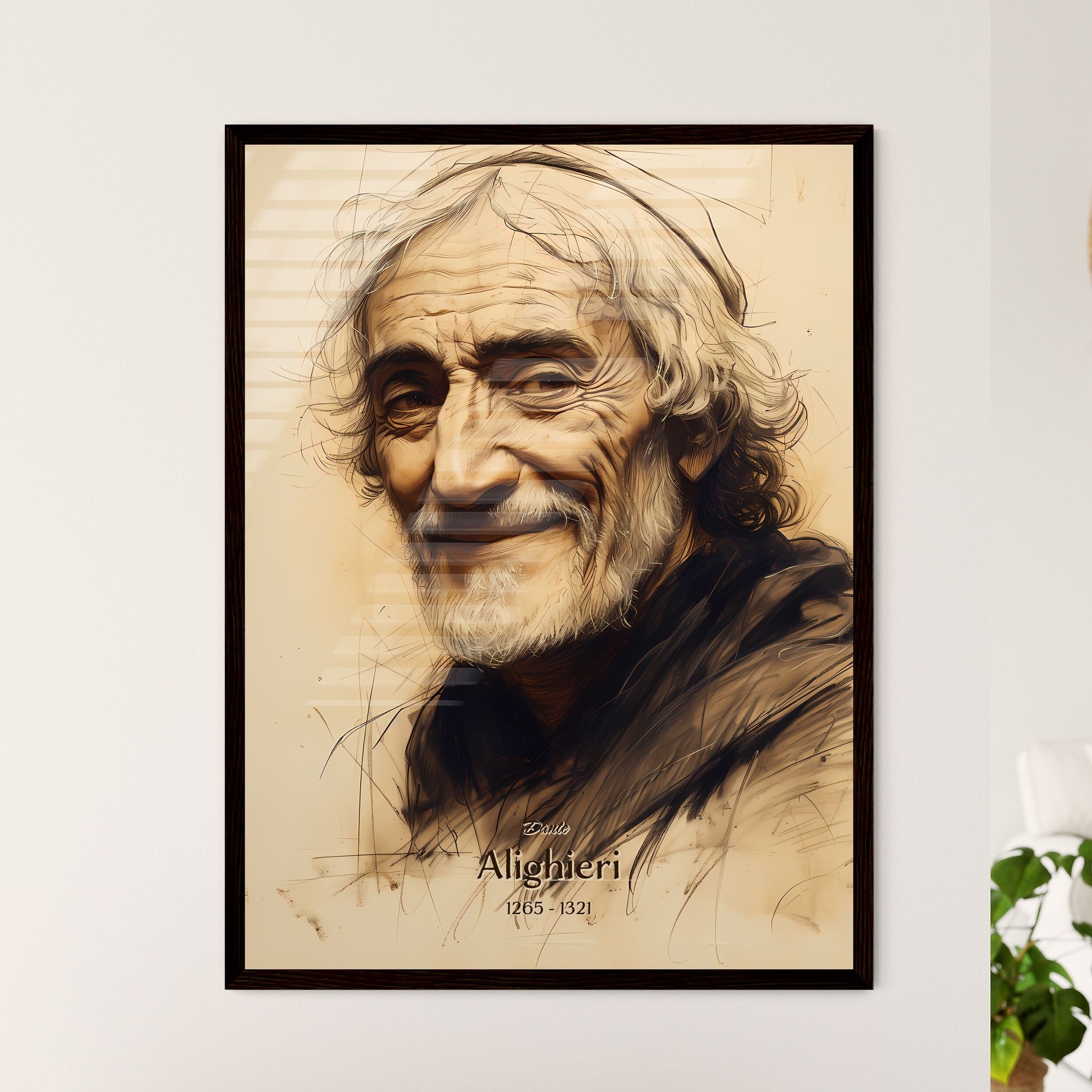 Dante - Framed Art Print