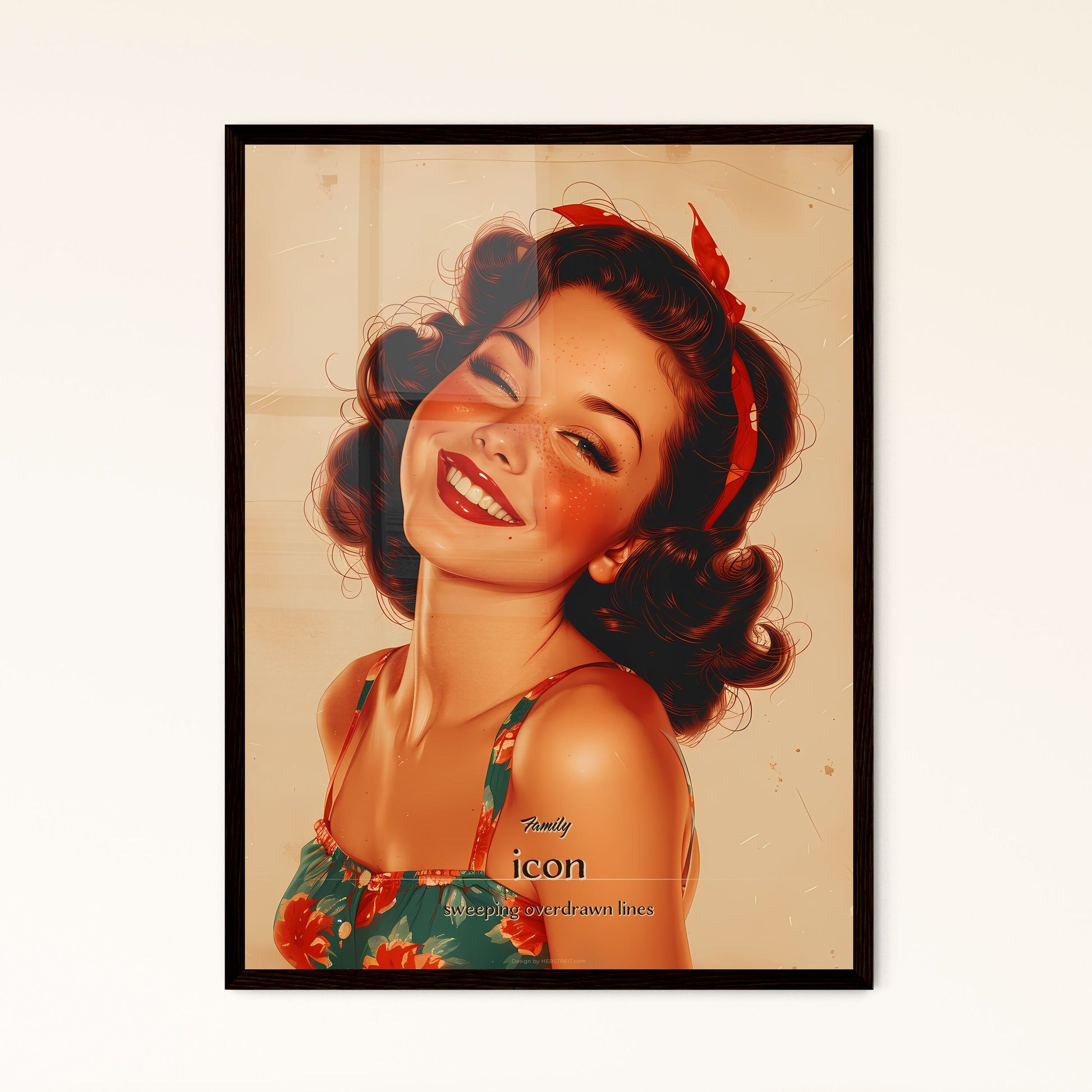 Family - Framed Art Print