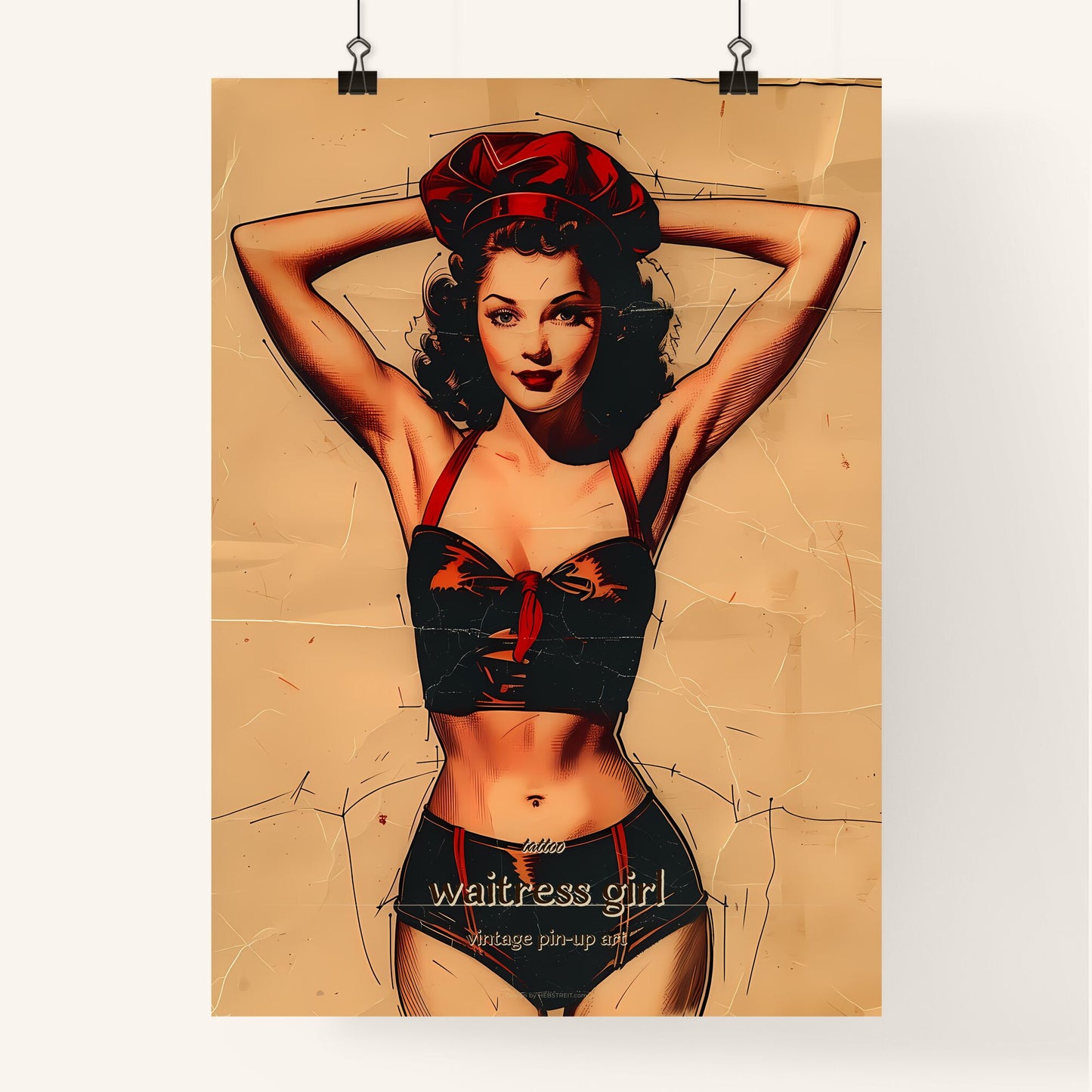 tattoo - Framed Art Print