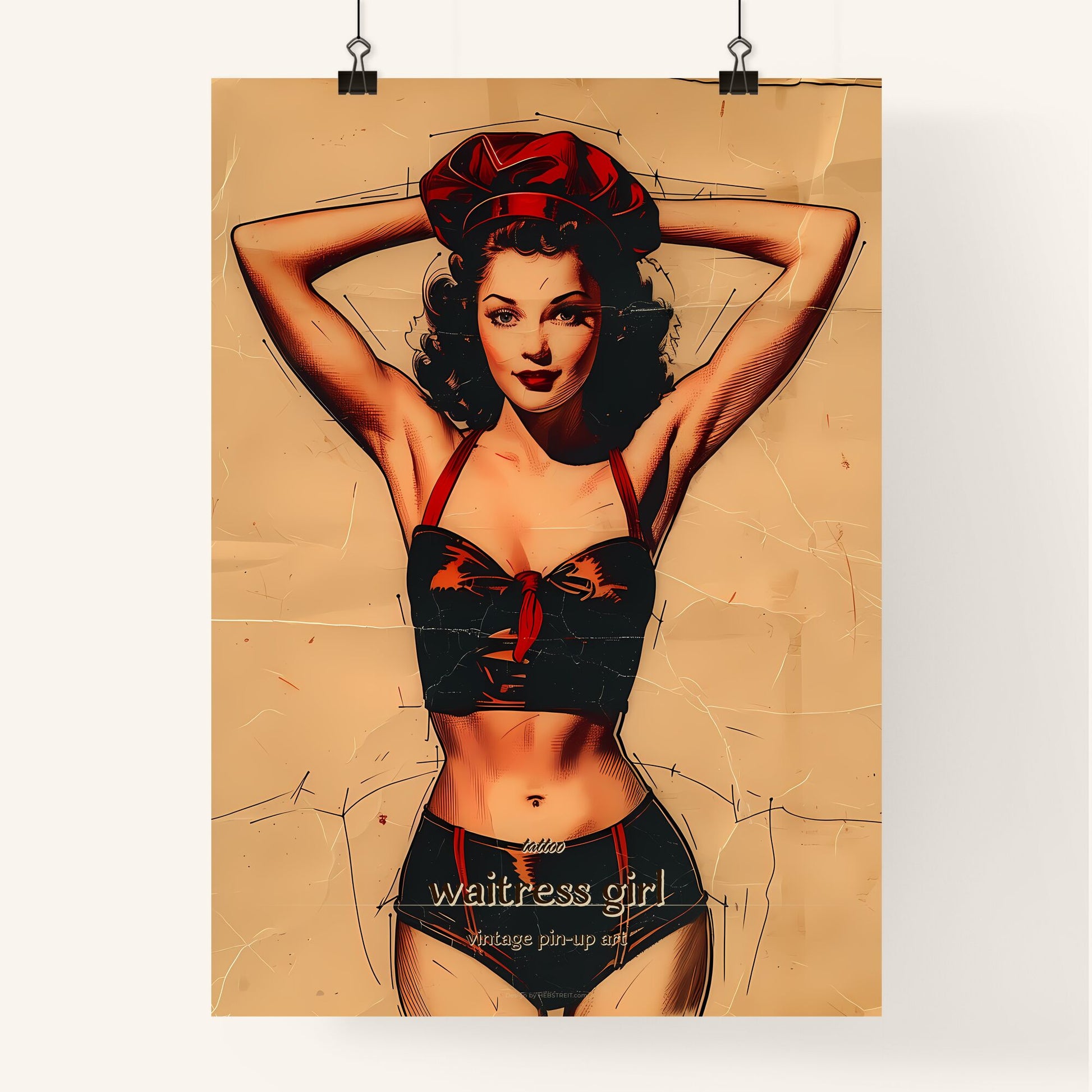 tattoo - Framed Art Print