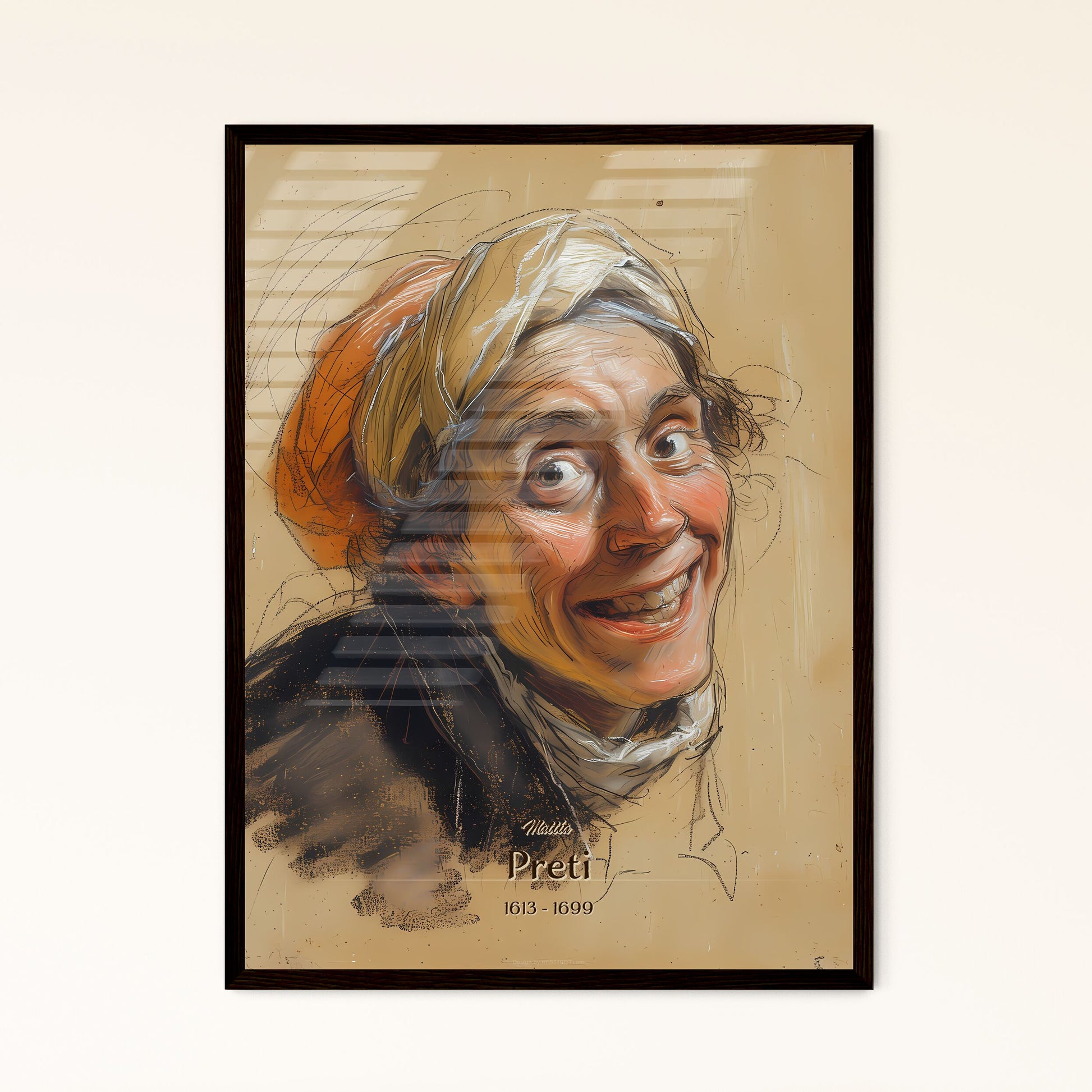 Mattia - Framed Art Print