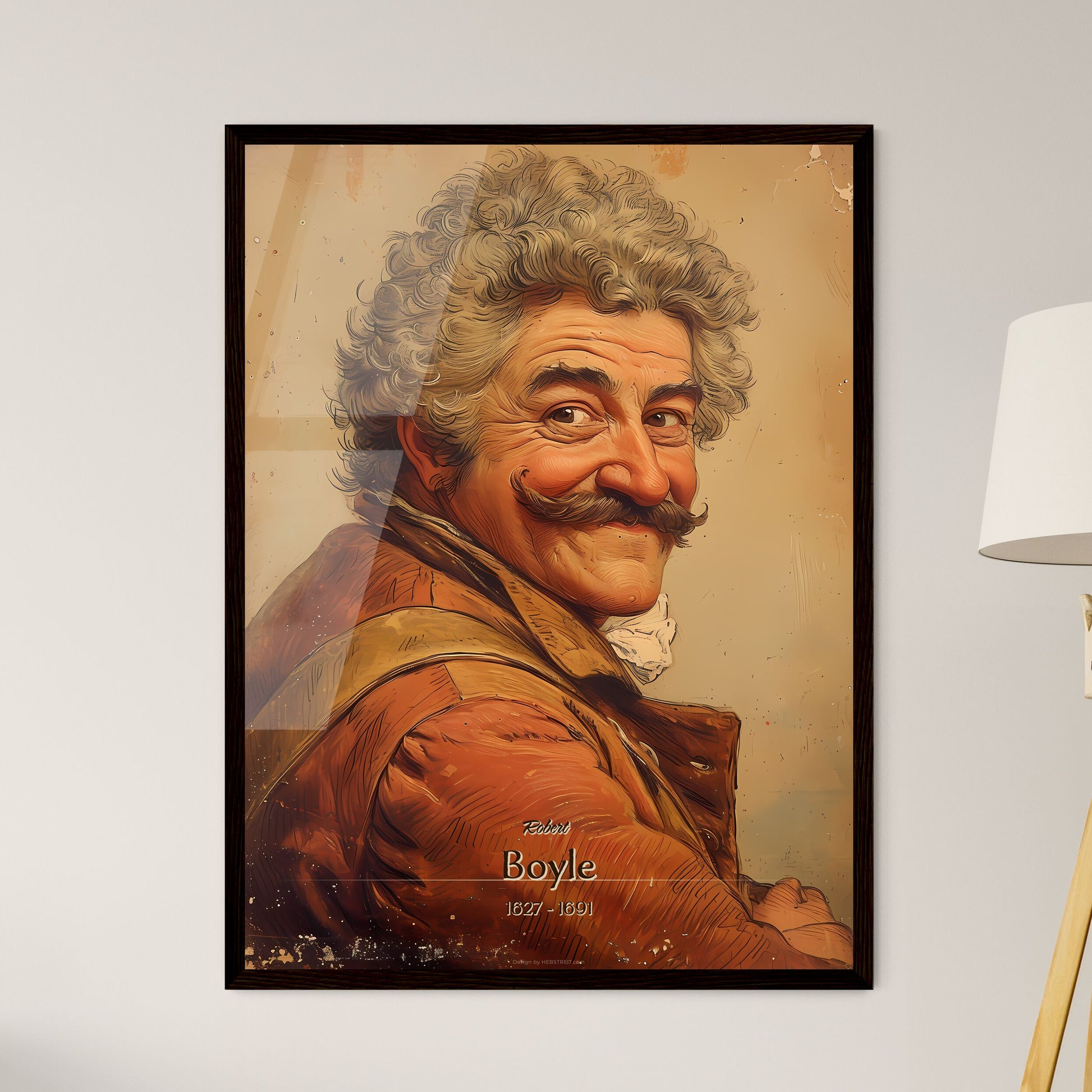 Robert - Framed Art Print
