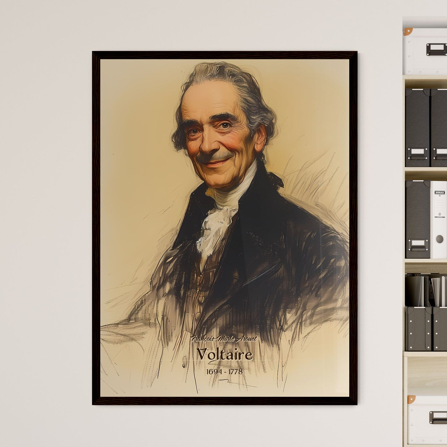 François Framed Print