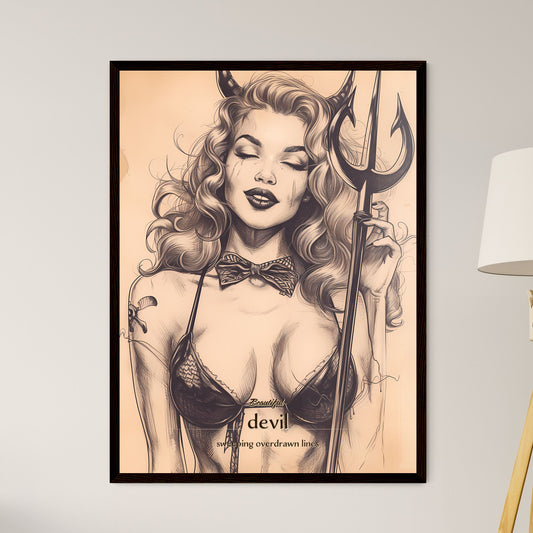 Beautiful - Framed Art Print