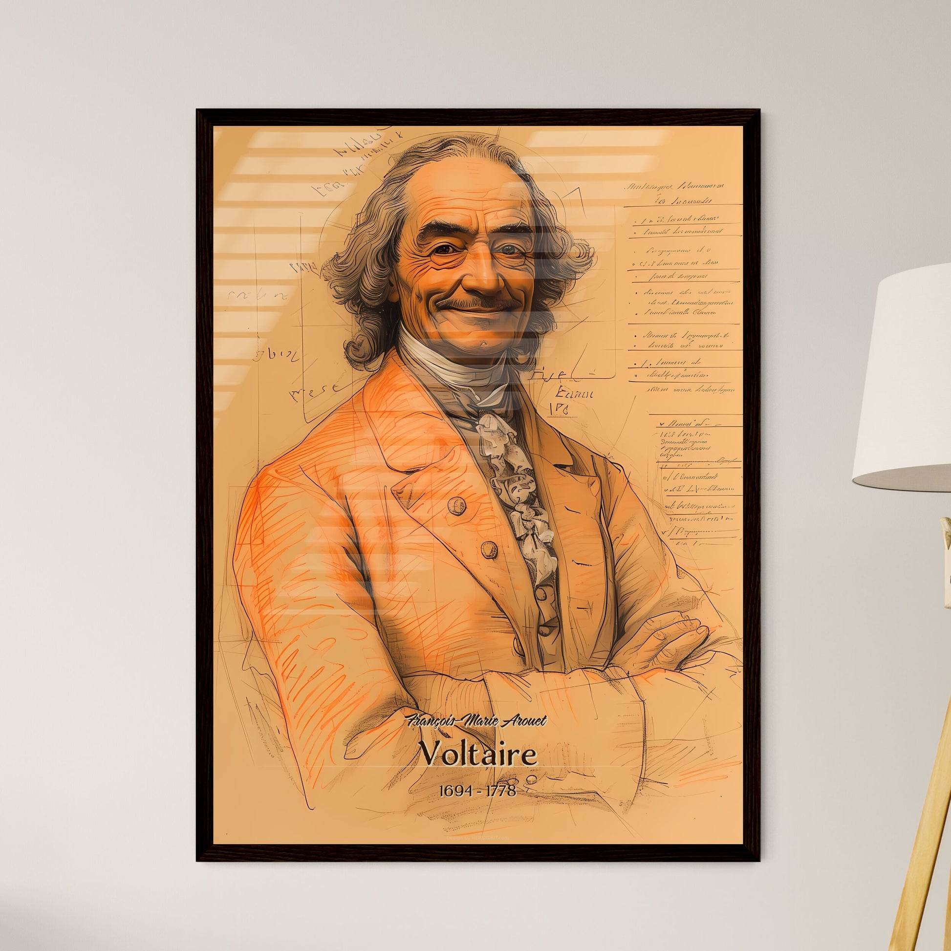François Framed Print