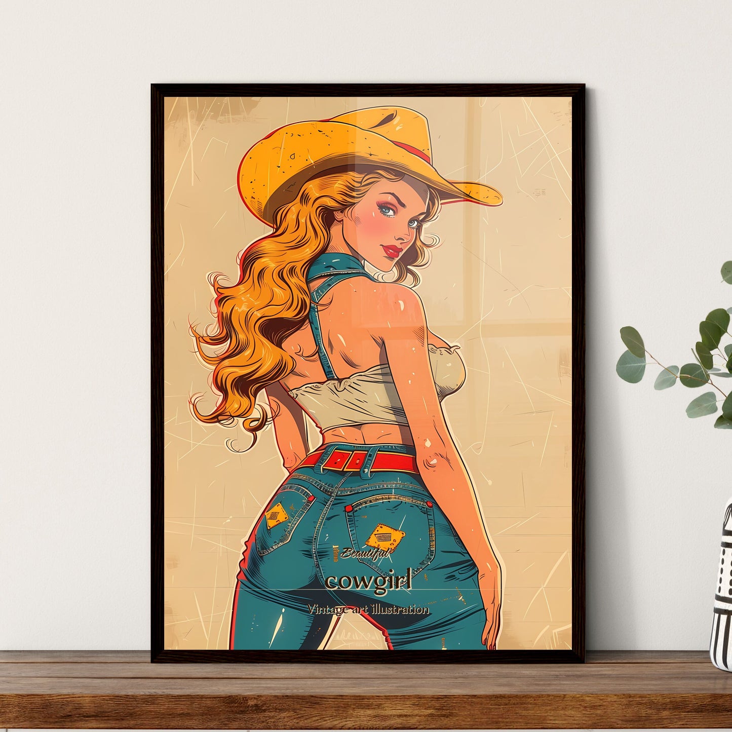 Beautiful  - Framed Art Print