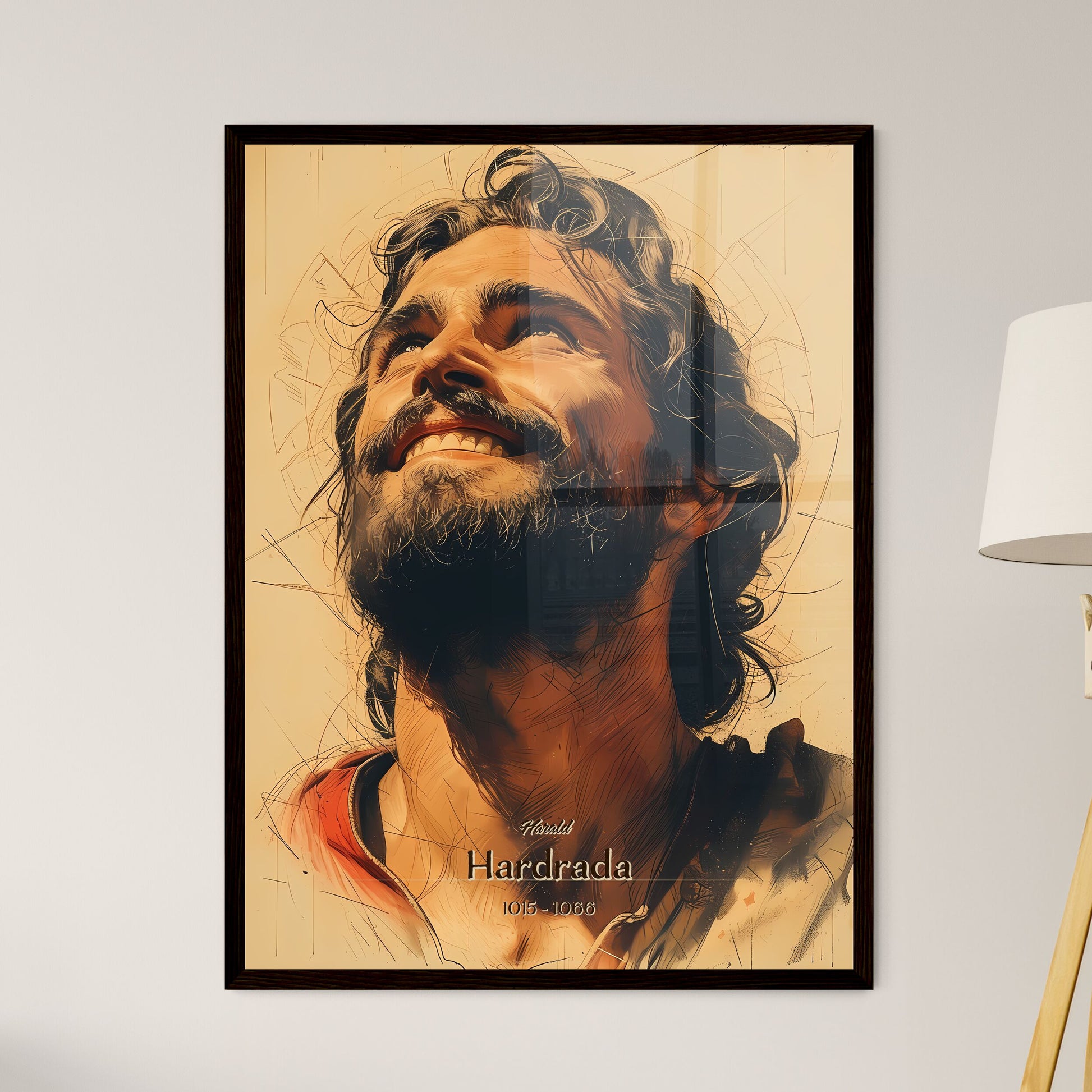 Harald Framed Print