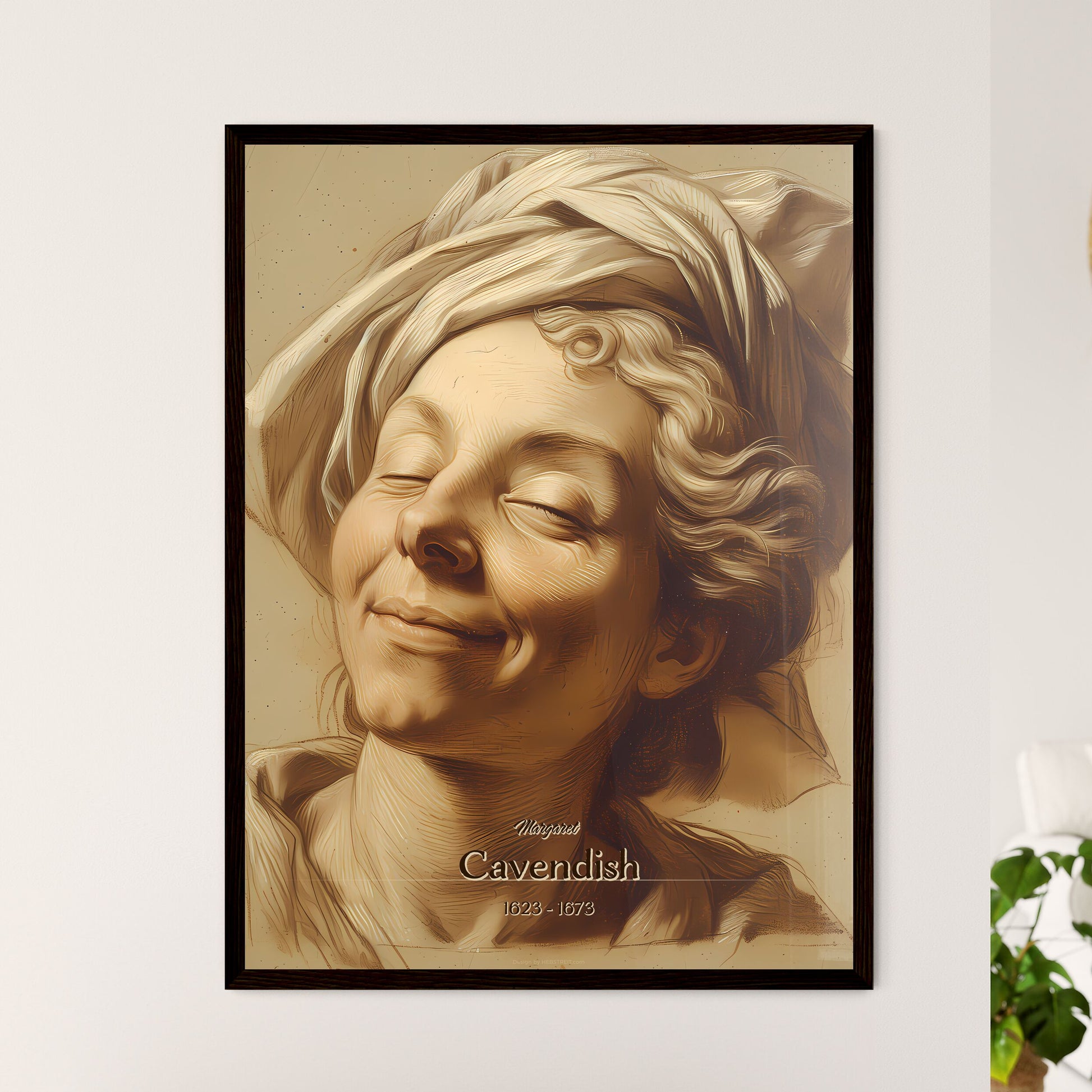 Margaret - Framed Art Print