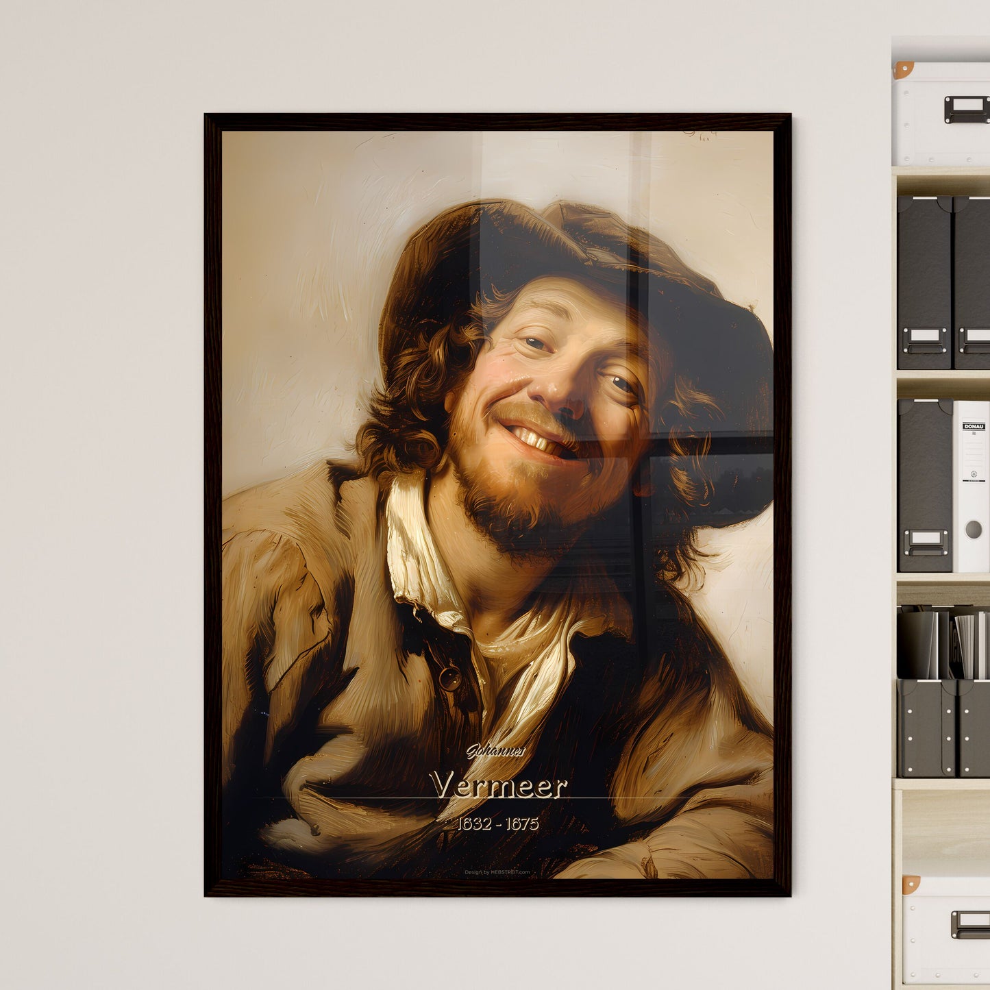 Johannes Framed Print